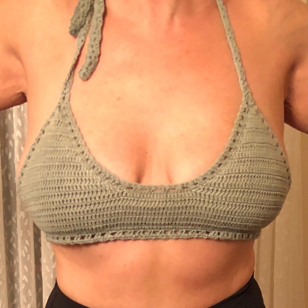 Crochet Bikini top and bottom